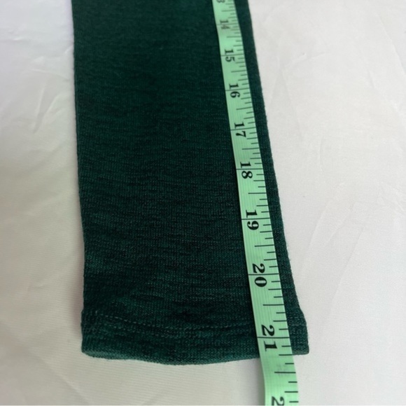 Banana Republic Luxespun Mock-Neck Sweater Dress Side Slit, Green, XSP NWT - Picture 13 of 13